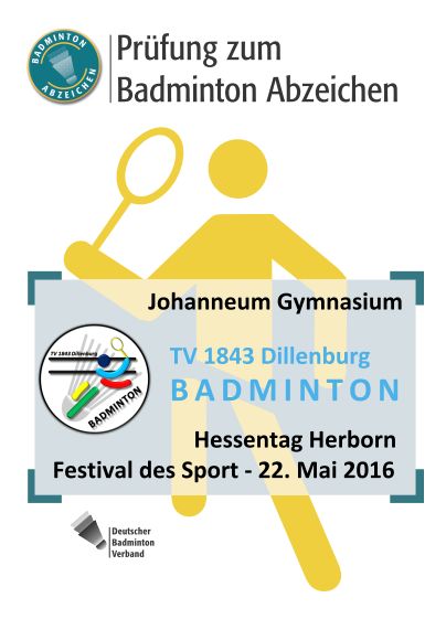 TV_1843_Dillenburg_BADMINTON_Prüfung_zum_Badminton_Abzeichen_Hessentag_2016