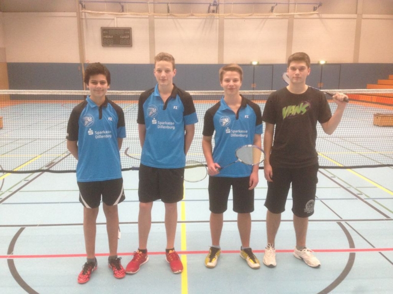 2015-01-25 TV 1843 Dillenburg U19 - TuS Driedorf U19 Mannschaftsfoto