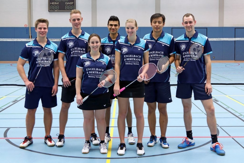2016-11-27 TV 1843 Dillenburg BADMINTON 1. Mannschaft stehend