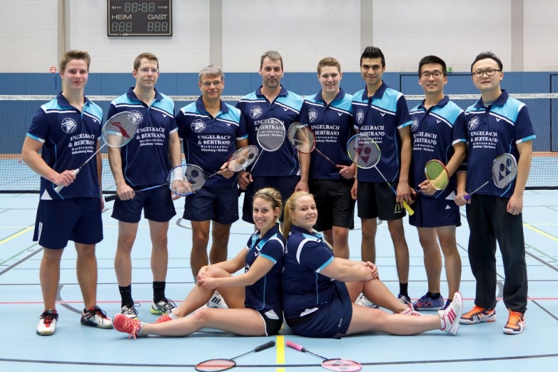 2016-11-27 TV 1843 Dillenburg BADMINTON 2. Mannschaft sitzend