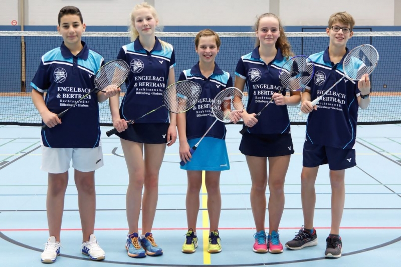 2016-11-27 TV 1843 Dillenburg BADMINTON U15-Manschaft