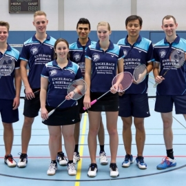 2016-11-27 TV 1843 Dillenburg BADMINTON 1. Mannschaft stehend