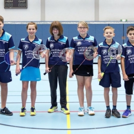 2016-11-27 TV 1843 Dillenburg BADMINTON U13-Mannschaft