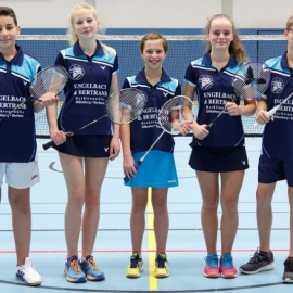 2016-11-27 TV 1843 Dillenburg BADMINTON U15-Manschaft