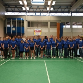 2017-09-10 Badminton-Länderspiel Dillenburg Helferteam