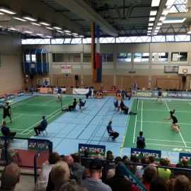 2017-09-10 Badminton-Länderspiel Dillenburg U19 Deutschland - Frankreich