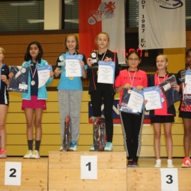 2017-11-19 HBV-Meisterschaft Siegerehrung MD U13 Josefine Hof