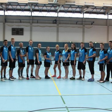 Badmintonabteilung beim Hessentag in Herborn