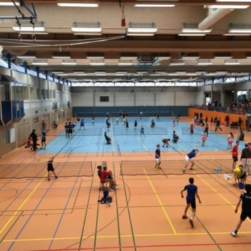 Bundesweiter Badminton-Nachwuchs in Dillenburg zu Gast