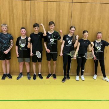 Dillenburger Wilhelm-von-Oranien-Schule wird drittbeste Schulmannschaft im Badminton