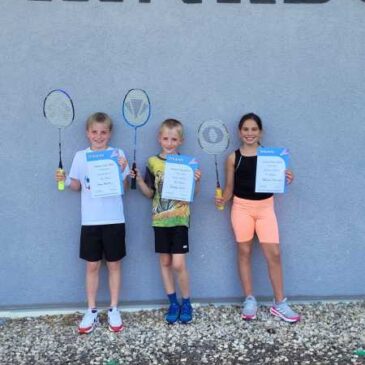 Vier Dillenburger beim Junior-Cup des Hessischen Badminton-Verbandes aktiv gewesen