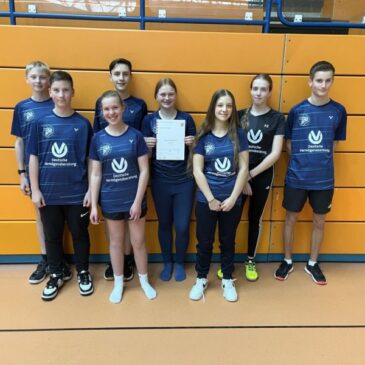 Wilhelm-von-Oranien-Schule erreicht Landesfinale im Badminton